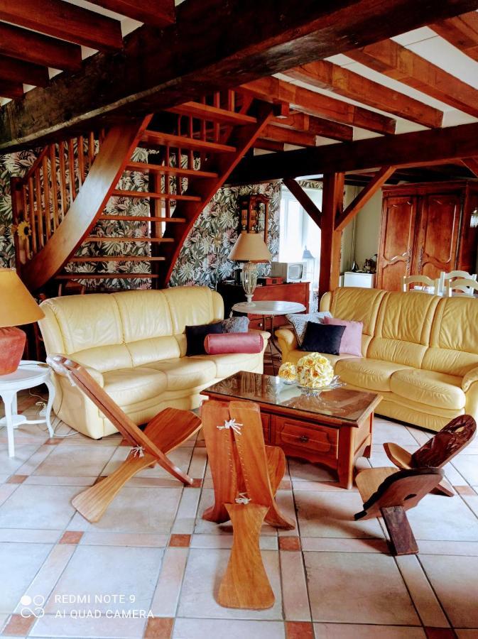 B&B Ferme De La Rouzannerie Pour 2 Ou Famille Lanneray Esterno foto